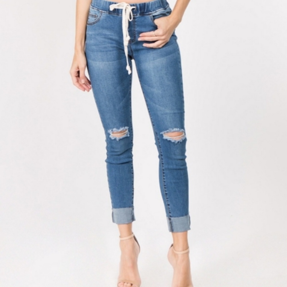 Denim Joggers